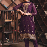 Wine Ready To Wear Suit