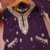 Wine Ready To Wear Suit