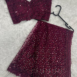 Glitter Premium Bollywood Net Saree
