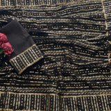 Black Bollywood Blockbuster Saree
