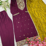 Beautiful Heavy Vichitra Suit