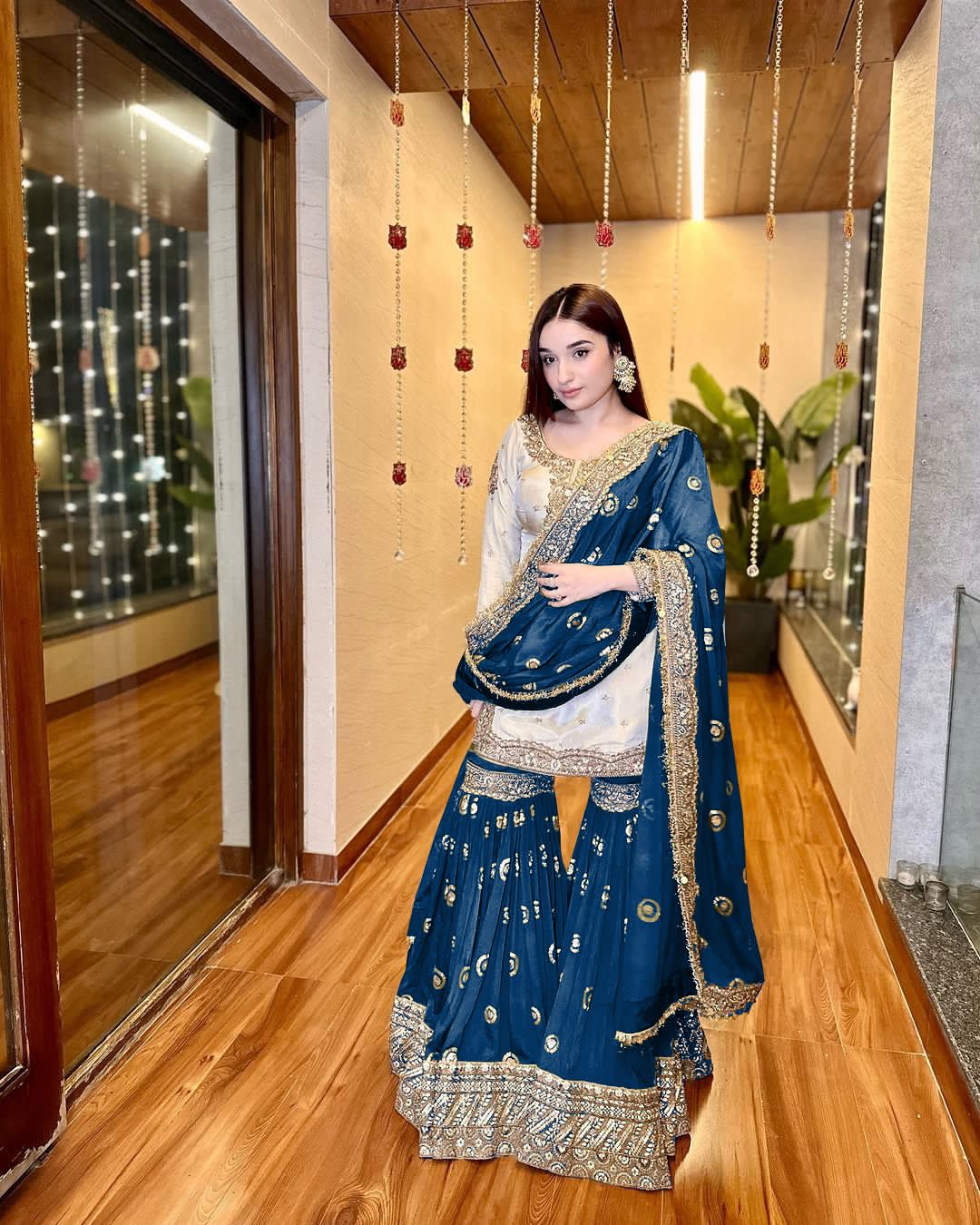 Luxury Chinon Top Sharara