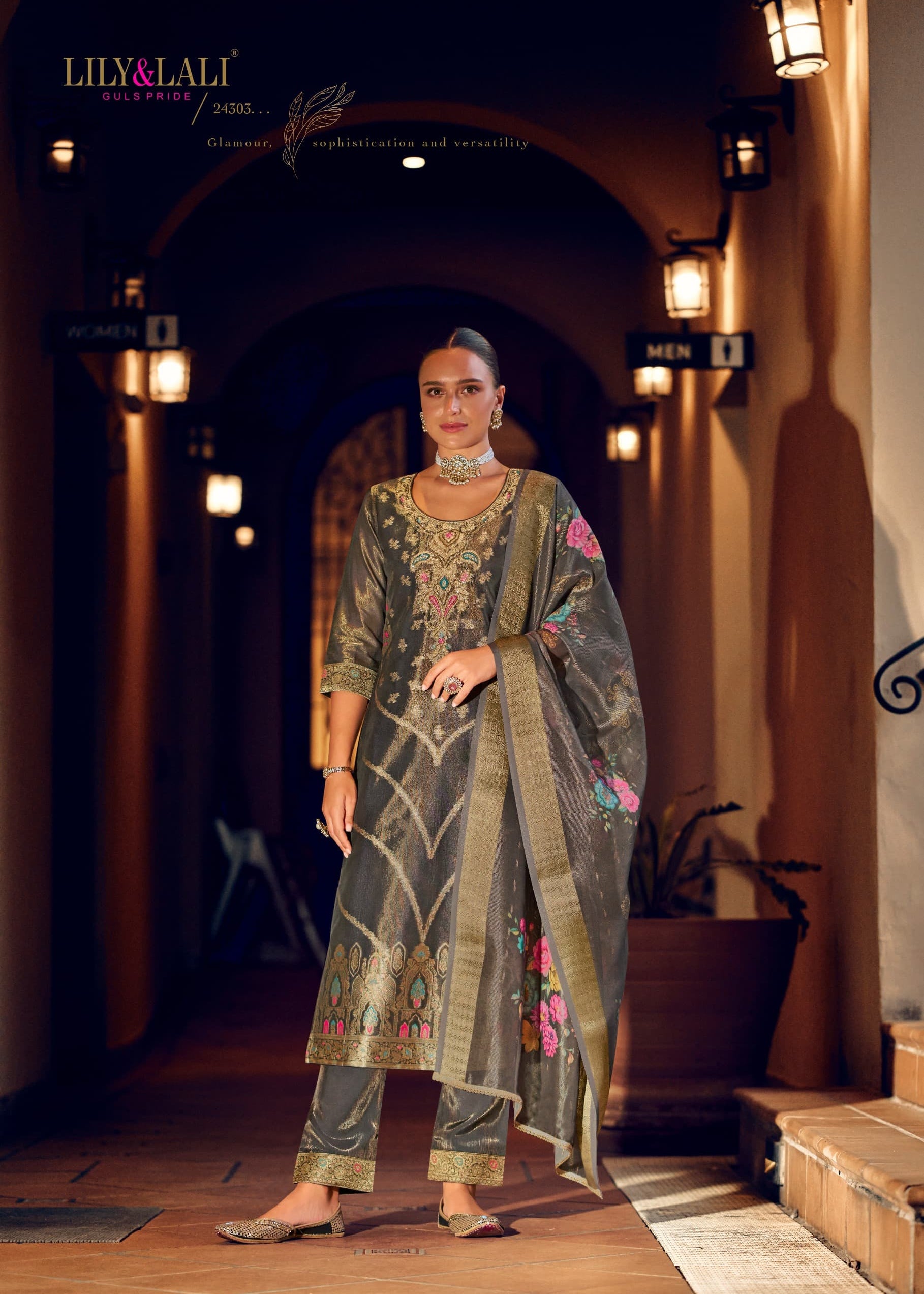 Exclusive Faridan Banarasi Suit