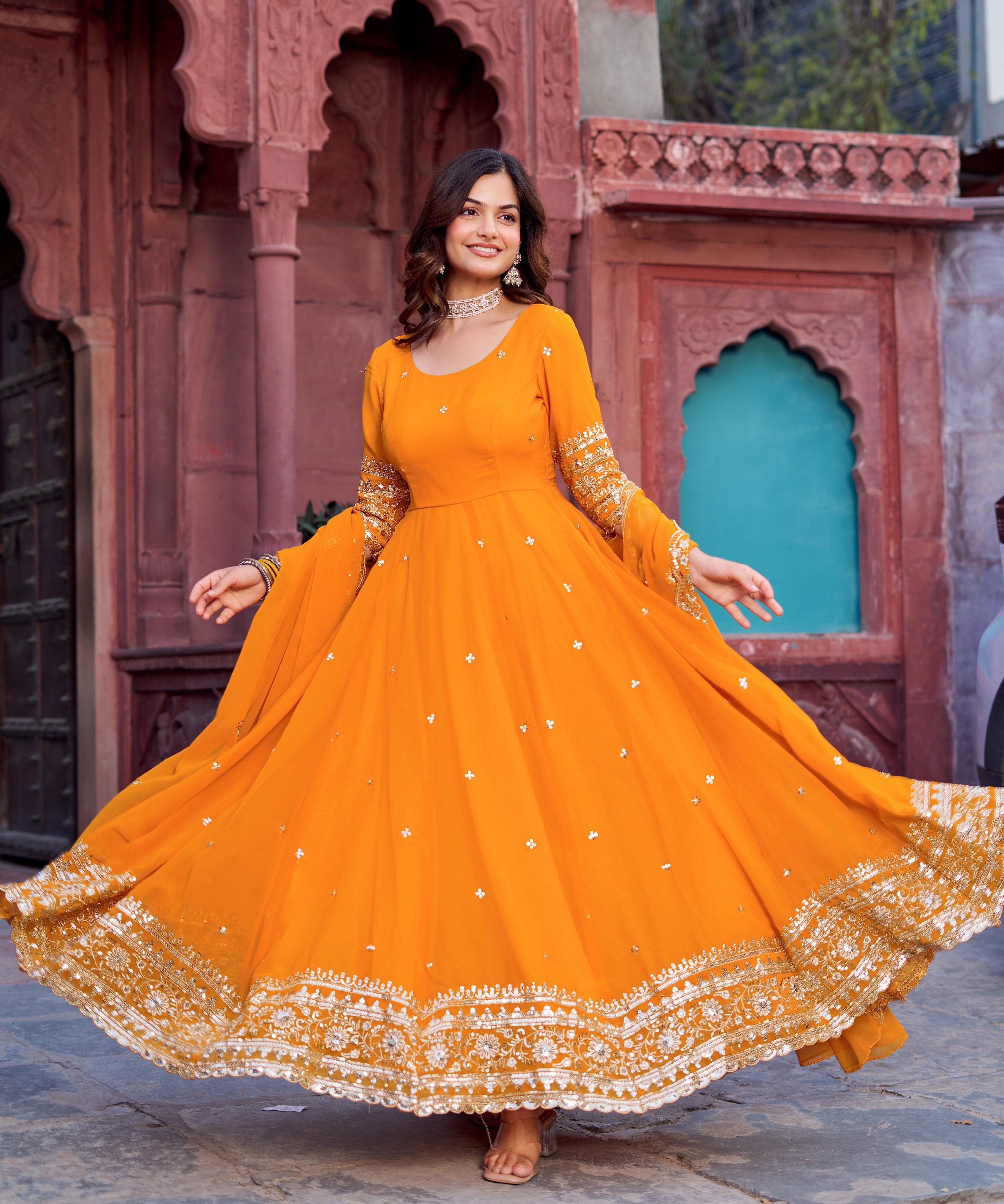 Wedding Designer Anarkali Gown