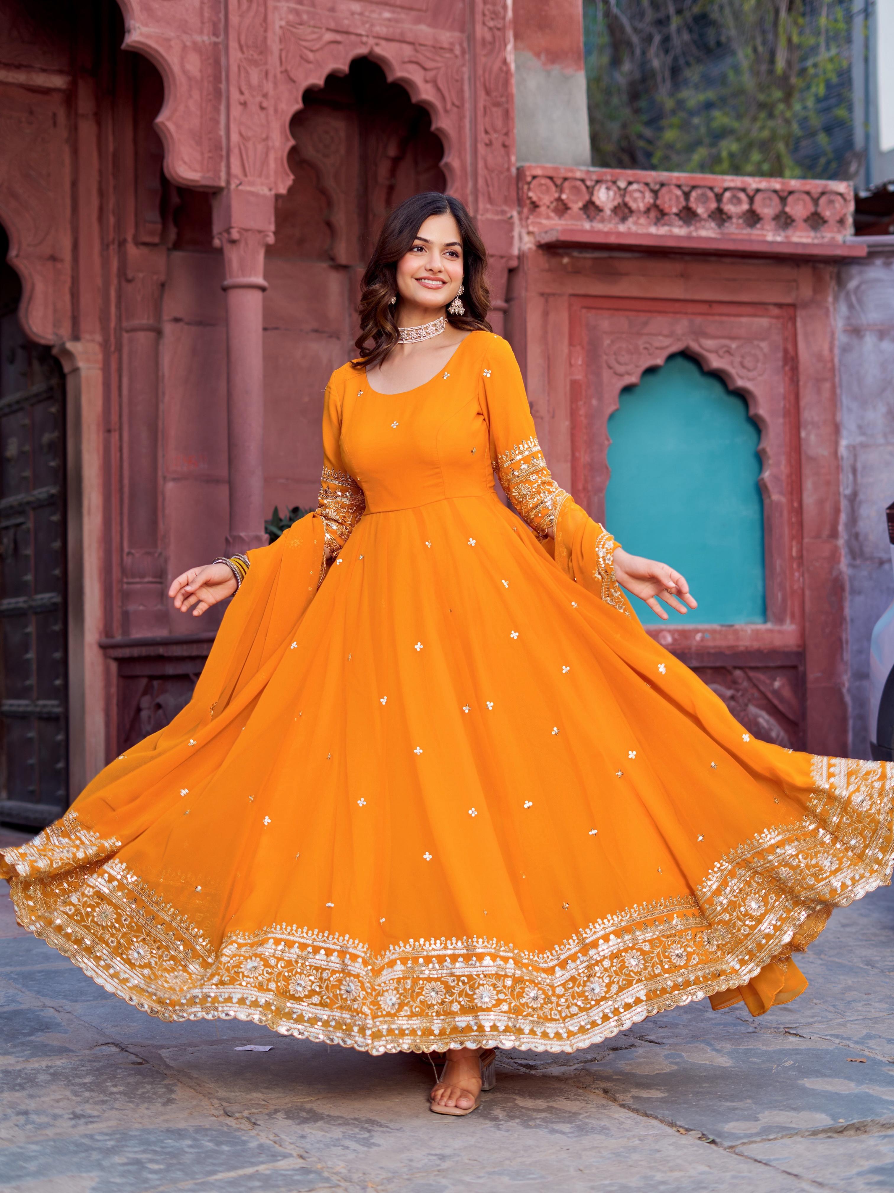 Wedding Designer Anarkali Gown