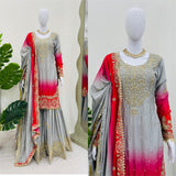 Stunning Coding Chinon Silk Suit