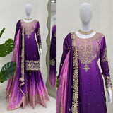 Stunning Coding Chinon Silk Suit