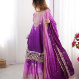 Stunning Coding Chinon Silk Suit