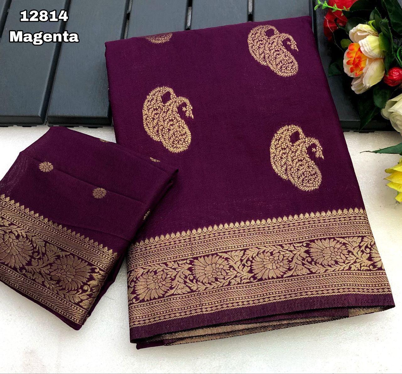 Arrivals Kadhi Georgette Saree