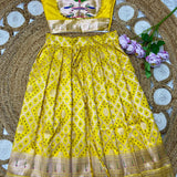 Kids Bandhej Paithani Lehenga
