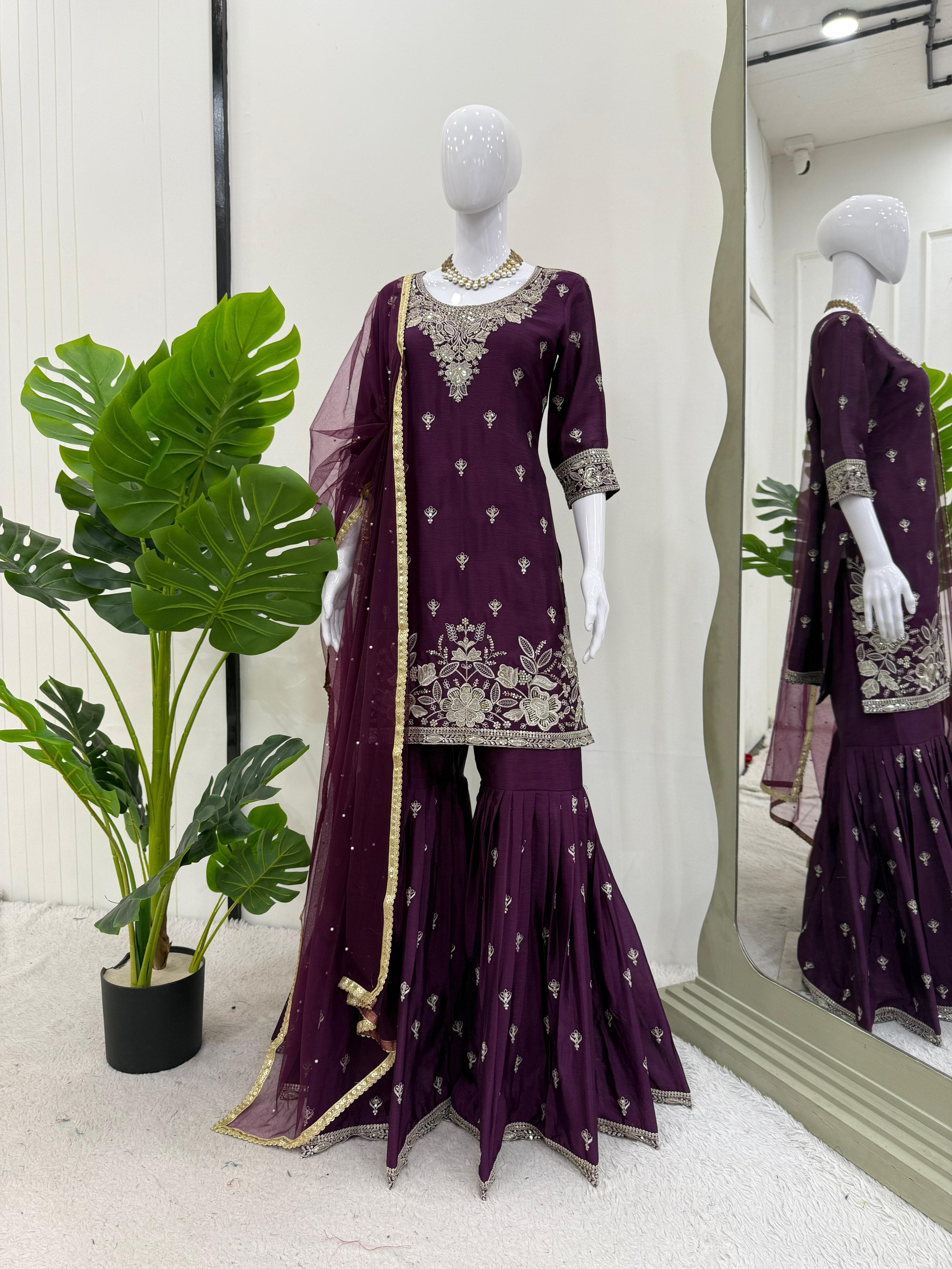 Royal Heavy Chinon Top Sharara