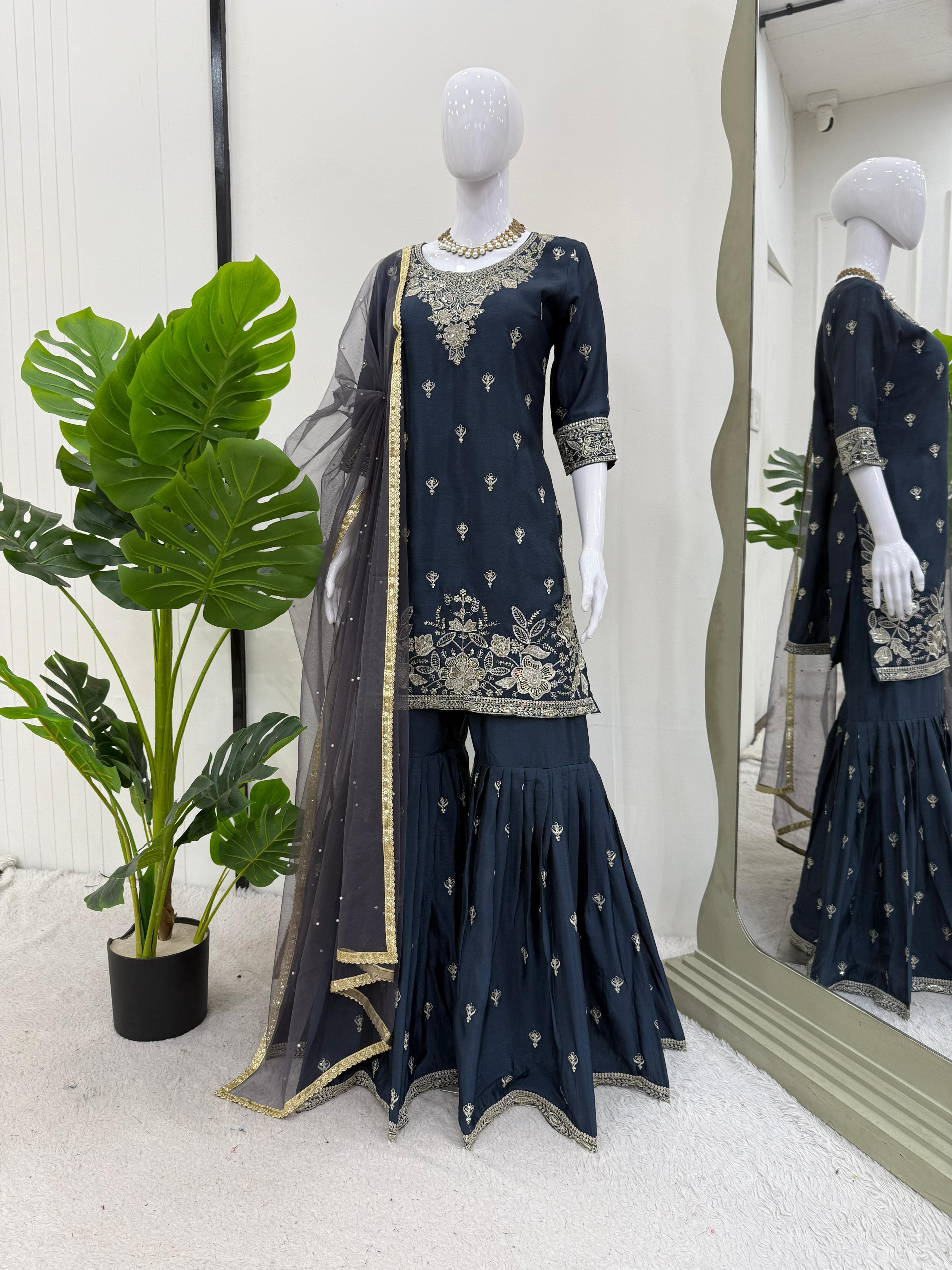 Royal Heavy Chinon Top Sharara