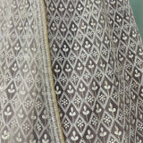 Beige Designer Net Lehenga