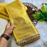 Golden Beauty Tissue Silk Saree