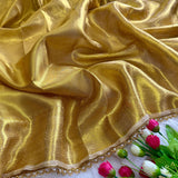 Golden Beauty Tissue Silk Saree