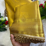 Golden Beauty Tissue Silk Saree
