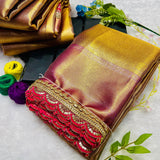 Redis Soft Tissue Silk Saree