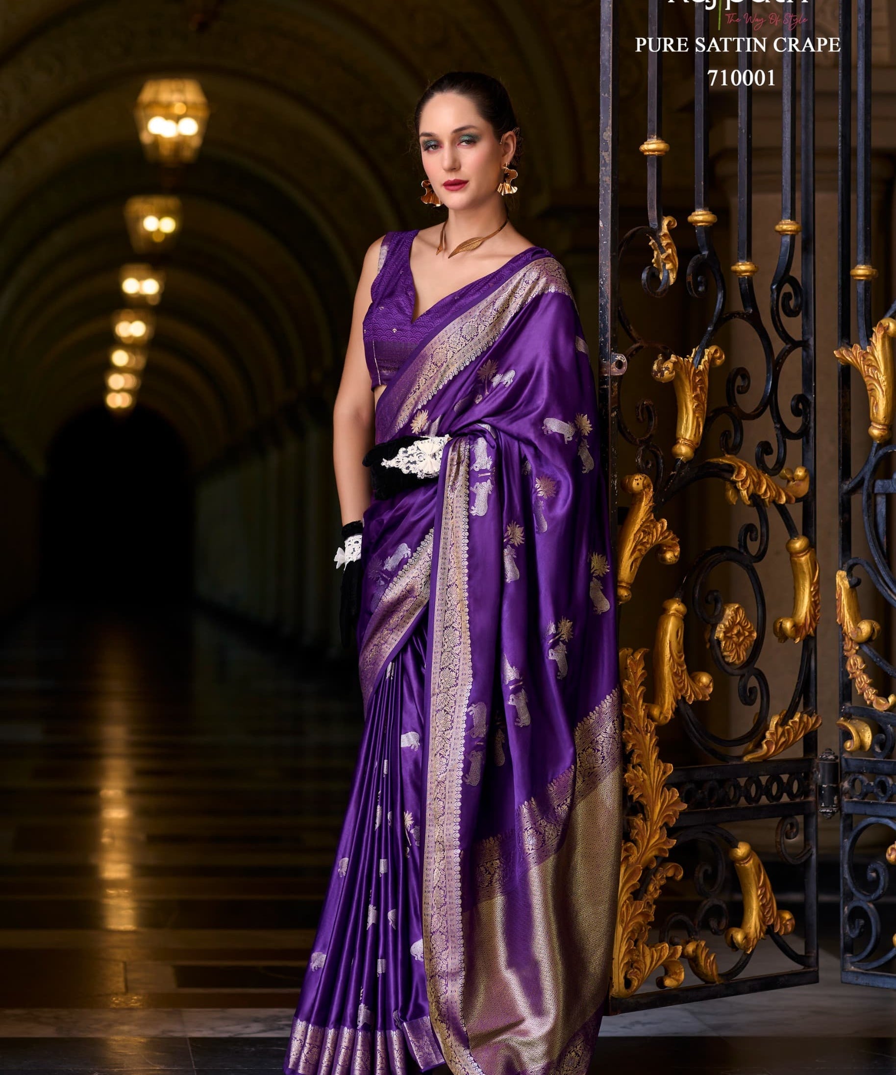 Mungha Classy Satin Silk Saree
