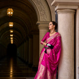 Mungha Classy Satin Silk Saree