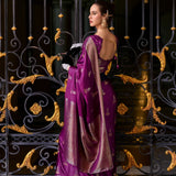 Mungha Classy Satin Silk Saree