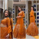 Glamour Embroidered Lehenga Choli