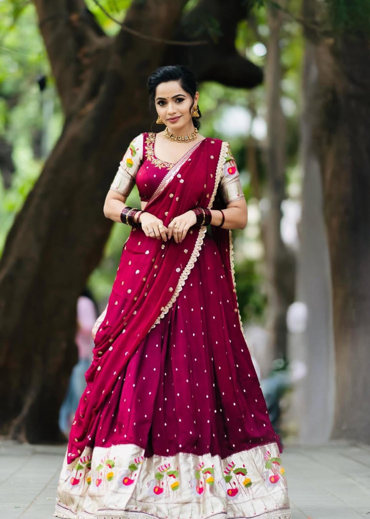 Traditional Georgette Lehenga Choli