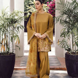 Mustard French Creap Suit