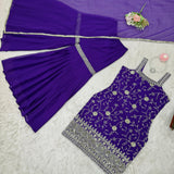 Stunning Faux Georgette Suit