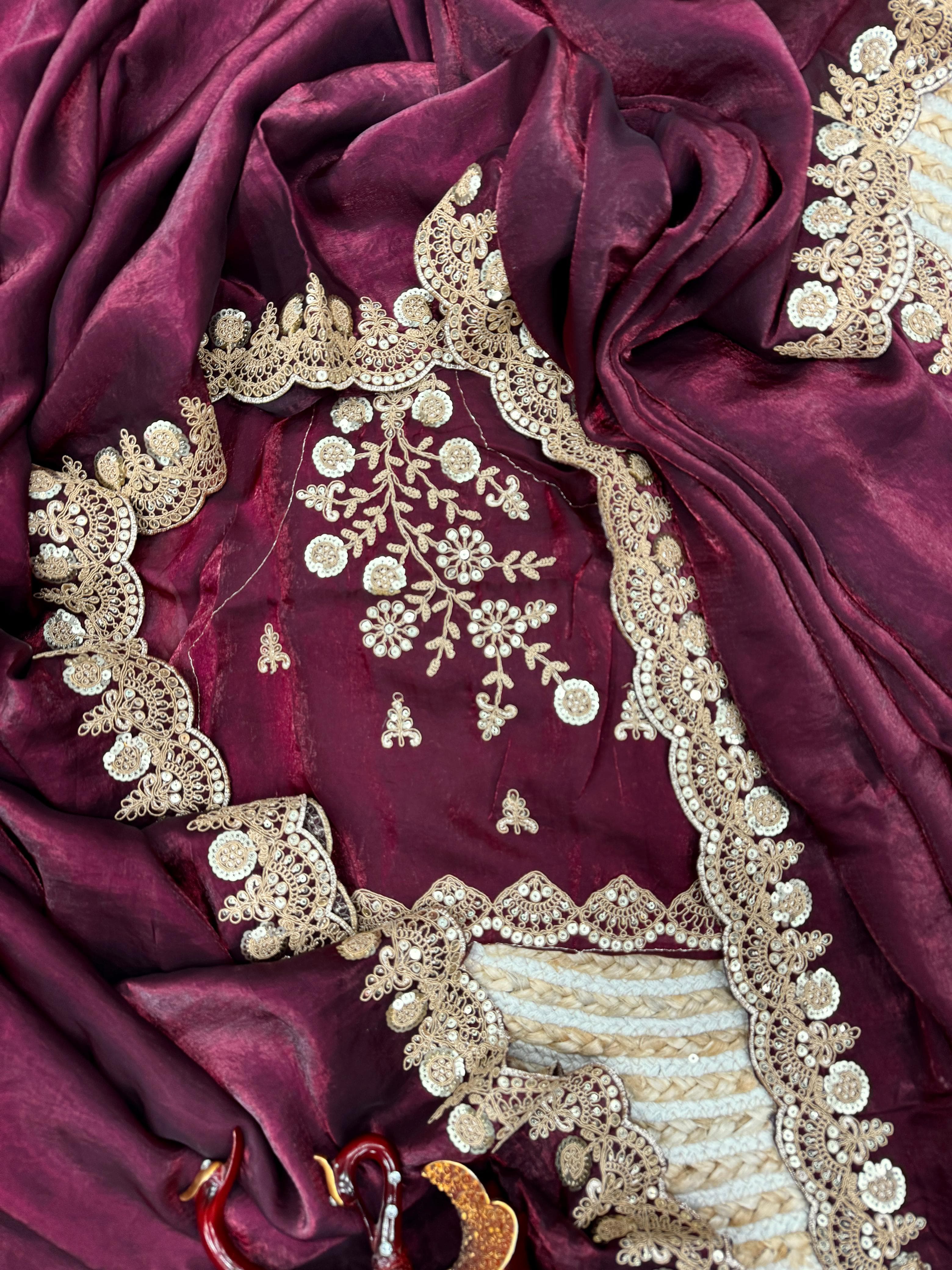 Exclusive Heavy Space Silk Saree