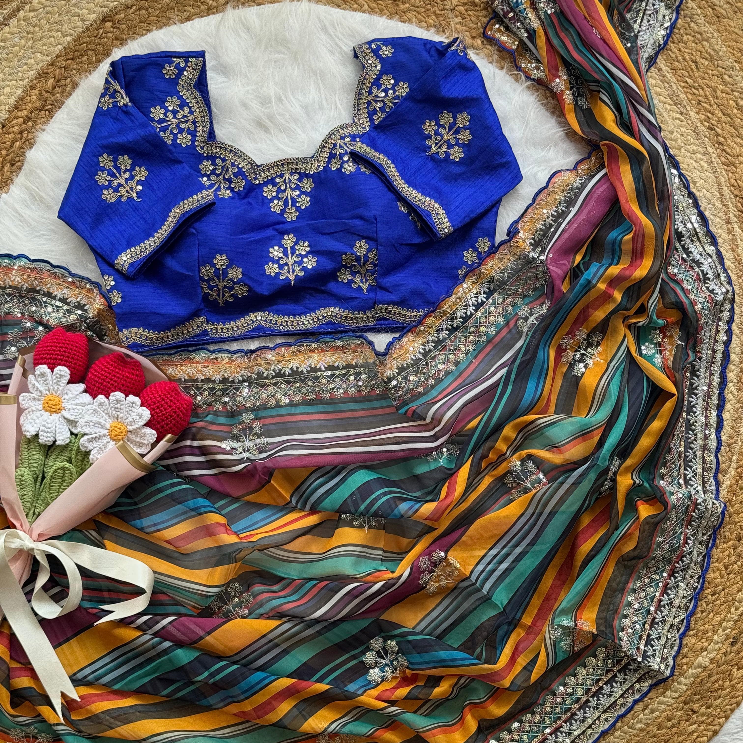 Mira Soft Organza Silk Saree