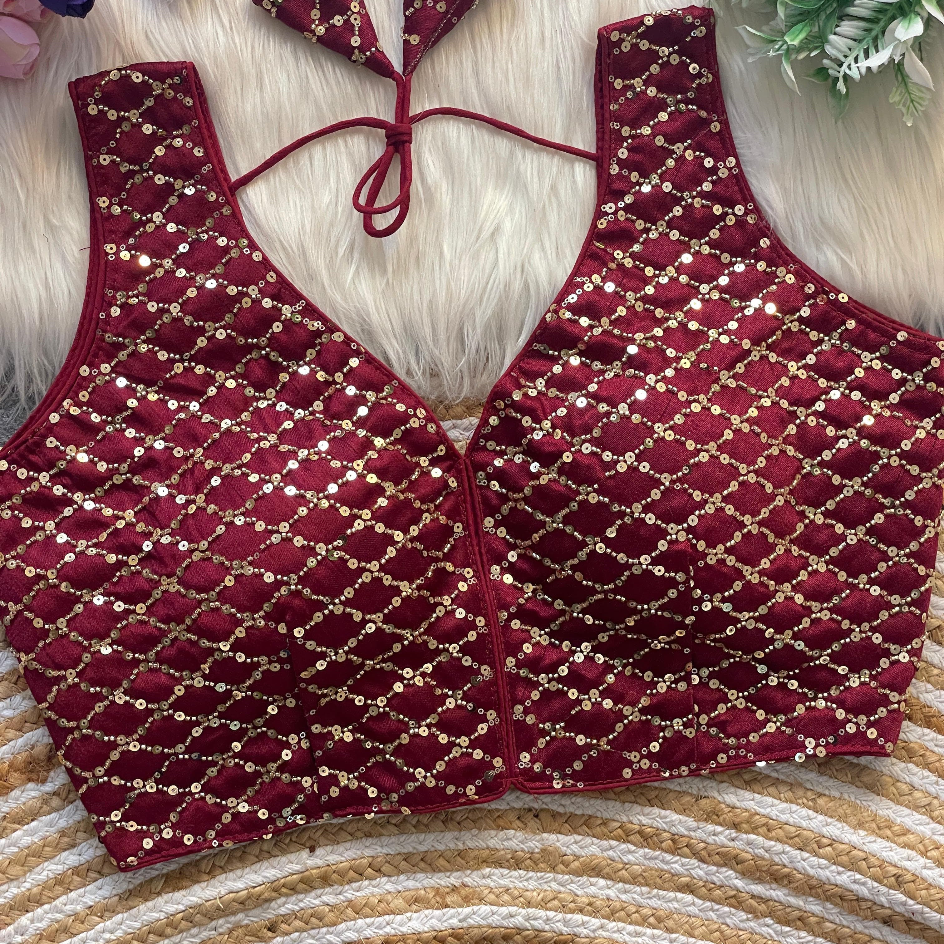 Chandrika Italian Silk Blouse