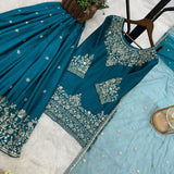 Royal Trending Embroidered Suit