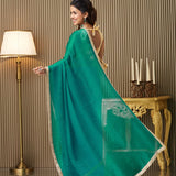Laxminam Embellished Chiffon Saree