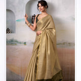 Anvika Pure Handloom Tissue Saree