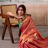 Anvika Pure Handloom Tissue Saree