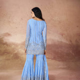 Seagreen Beautiful Top Sharara