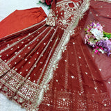 Designer Faux Georgette Anarkali Gown