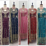 Designer Faux Georgette Anarkali Gown