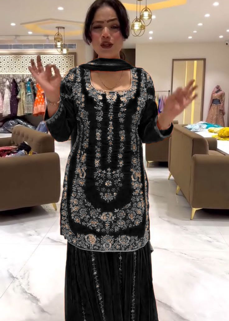 Luxury Pakistani Suit Sharara