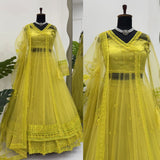Attractive Kediya Style Shrug Suit