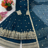 Elegant Heavy Embroidered Gown