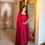 Pink Classy Fendy Silk Suit