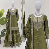 Stunning Georgette Top Sharara