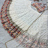 Traditional Navratri Georgette Lehenga