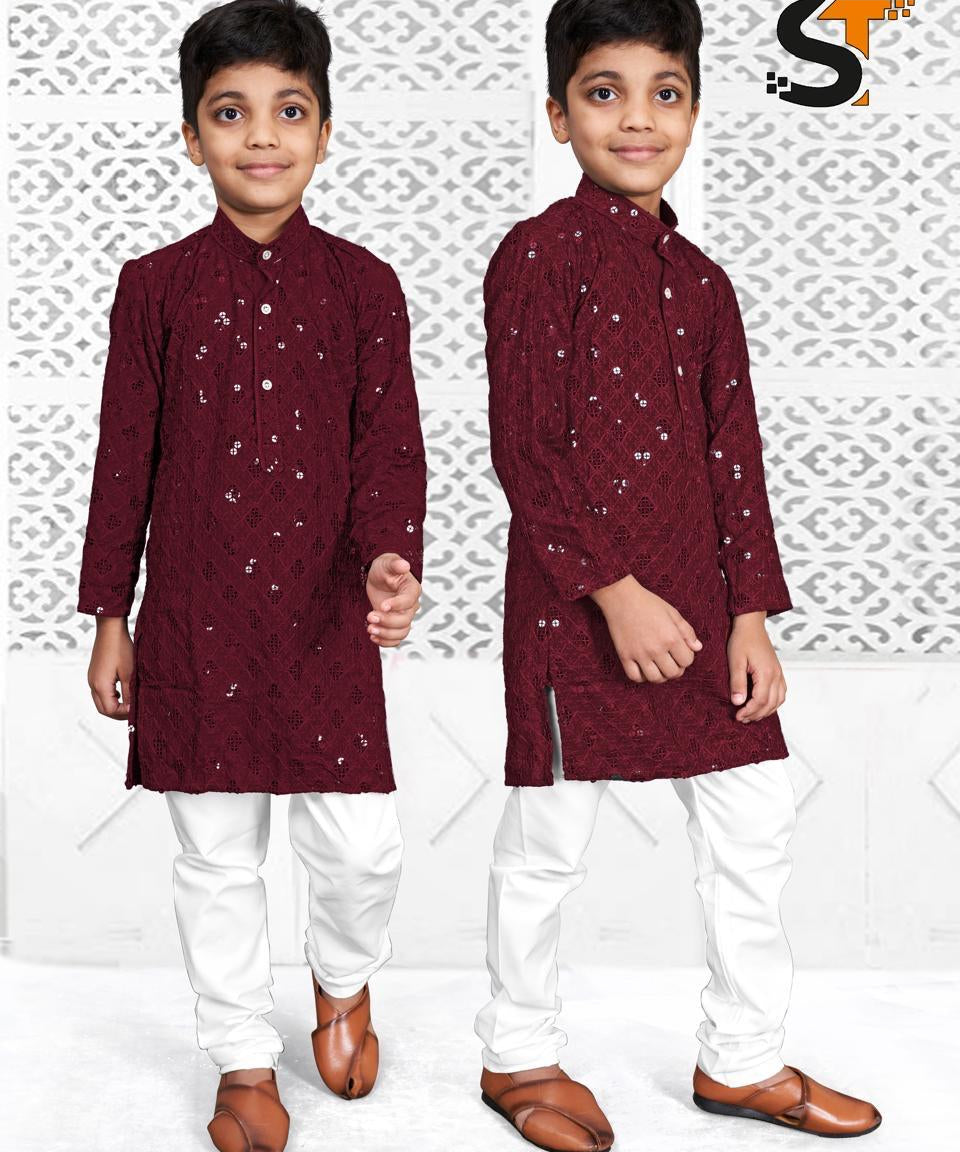 Wedding Kids Reyon Kurta