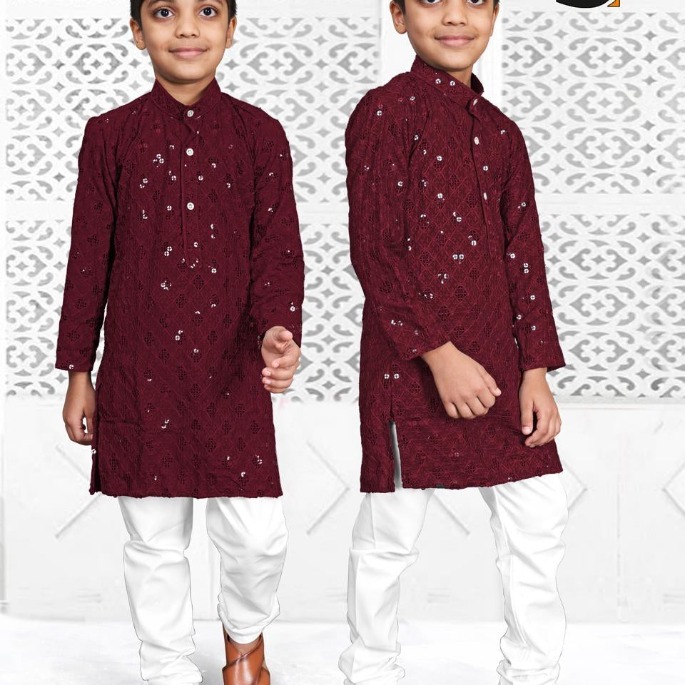 Wedding Kids Reyon Kurta