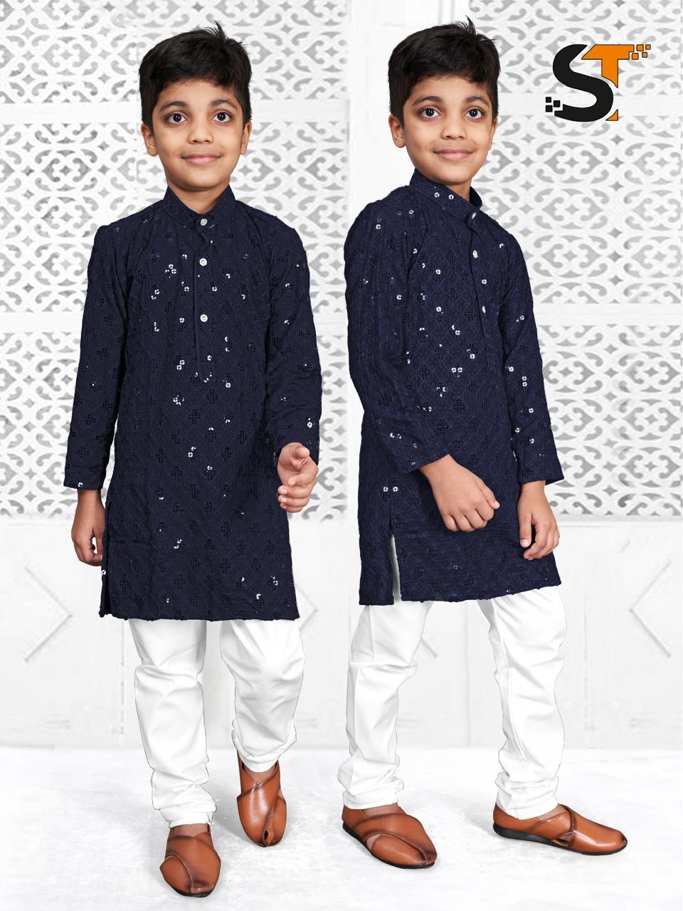 Wedding Kids Reyon Kurta