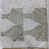 Beautiful Golden Sequence Saree