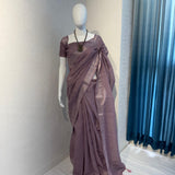 Beautiful Soft Linen Cotton Saree
