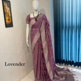 Soft Banarasi Tussar Silk Saree